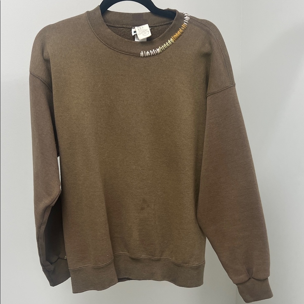 ISMBS Brown Crewneck Sweater